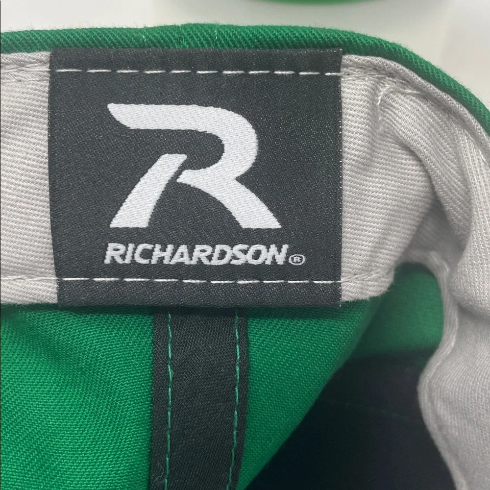 Richardson Green & White KMC Logo Cap Like New Condition